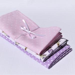 3 db textil zsebkendő egy csomagban -  - Meska.hu