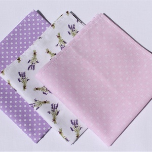 3 db textil zsebkendő egy csomagban -  - Meska.hu