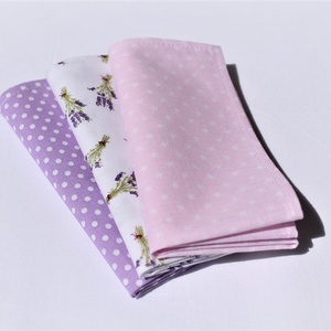 3 db textil zsebkendő egy csomagban -  - Meska.hu