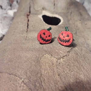 Halloween tök fülbevaló, Ékszer, Fülbevaló, Fülékszer, Ékszerkészítés, MESKA