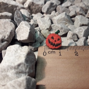 Halloween tök fülbevaló - ékszer - fülbevaló - fülékszer - Meska.hu