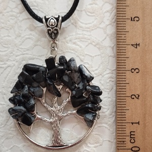 Onyx életfás medál - ékszer - nyaklánc - medál - Meska.hu