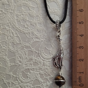 Zsiráf medál - ékszer - nyaklánc - medál - Meska.hu