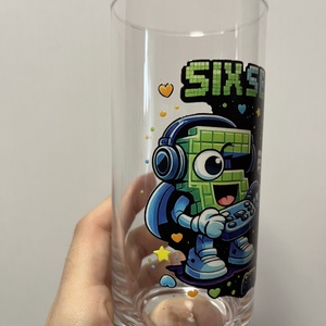 Six seven pohár  - otthon & életmód - konyhafelszerelés, tálalás - tálalás - pohár - Meska.hu