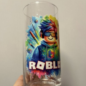 Roblox pohár  - otthon & életmód - konyhafelszerelés, tálalás - tálalás - pohár - Meska.hu
