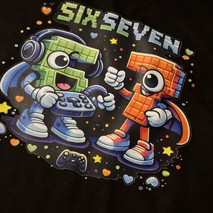 Six seven póló  - ruha & divat - gyerekruha - póló - Meska.hu