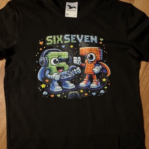 Six seven póló  - ruha & divat - gyerekruha - póló - Meska.hu