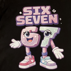 Six seven póló  - ruha & divat - gyerekruha - póló - Meska.hu