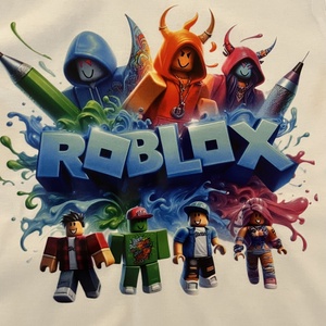 Roblox póló  - ruha & divat - gyerekruha - póló - Meska.hu
