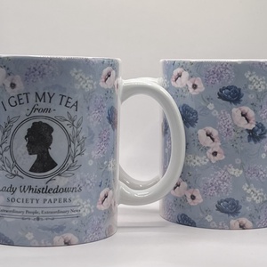 Bridgerton bögre  - otthon & életmód - konyhafelszerelés, tálalás - tálalás - bögre & csésze - Meska.hu