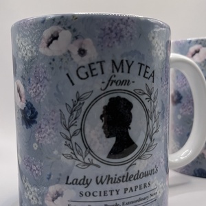 Bridgerton bögre  - otthon & életmód - konyhafelszerelés, tálalás - tálalás - bögre & csésze - Meska.hu