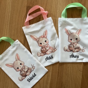 Húsvéti tojás gyűjtő tasak , Ünnepi díszek, dekorációk, Húsvéti díszek és dekorációk, Húsvéti kosár, Mindenmás, MESKA