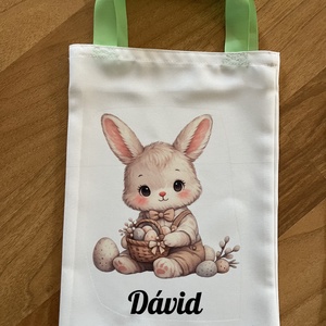 Húsvéti tojás gyűjtő tasak  - ünnepi díszek, dekorációk - húsvéti díszek és dekorációk - húsvéti kosár - Meska.hu