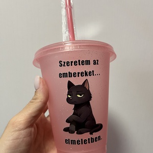 Vicces pohár  - esküvő - emlék & ajándék - nászajándék - esküvői pohár, pohárszett - Meska.hu