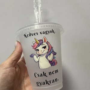 Vicces pohár  - esküvő - emlék & ajándék - nászajándék - esküvői pohár, pohárszett - Meska.hu