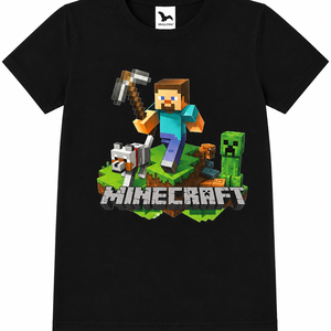 Minecraft fiú póló  - Meska.hu