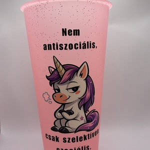 Vicces pohár  - otthon & életmód - konyhafelszerelés, tálalás - italos kellékek - kulacsok - Meska.hu