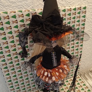 Boszorkány - otthon & életmód - dekoráció - halloween - halloweeni asztaldísz - Meska.hu