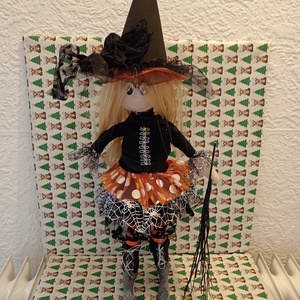 Boszorkány - otthon & életmód - dekoráció - halloween - halloweeni asztaldísz - Meska.hu