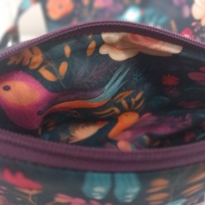 Türkiz madárkás  neszesszer szett  Karácsonyi ajándék bevezető áron  - táska & tok - neszesszer - Meska.hu