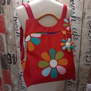 Flowers Flow hátizsák  - táska & tok - hátizsák - hátizsák - Meska.hu