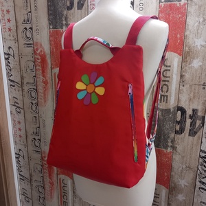 Flowers Flow hátizsák  - táska & tok - hátizsák - hátizsák - Meska.hu