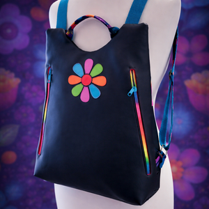 2 az egyben Flowers Flow hátizsák   és Crosby  - táska & tok - hátizsák - hátizsák - Meska.hu