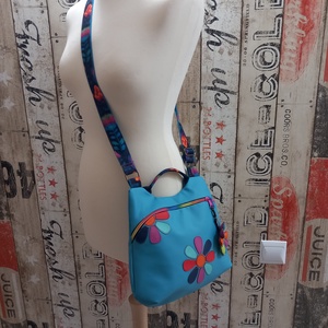 Türkiz Húsvéti Akció Miniflower crossby Táska , Táska & Tok, Kézitáska & válltáska, Tarisznya, Varrás, MESKA