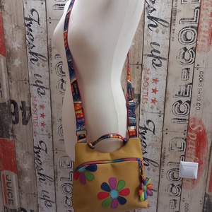 Mustár  Húsvéti Akció Miniflower crossby Táska  - Meska.hu