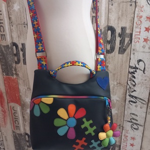 Autizmus tudatosság crossby Táska  - táska & tok - kézitáska & válltáska - tarisznya - Meska.hu