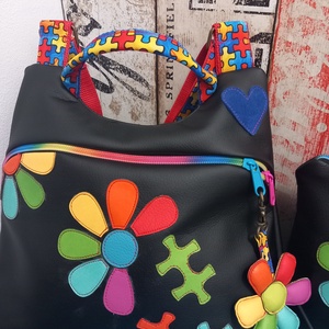 Autizmus tudatosság crossby Táska  - táska & tok - kézitáska & válltáska - tarisznya - Meska.hu