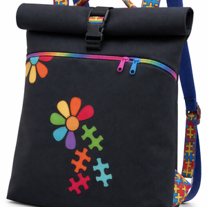 Autizmus tudatosság rollup táska  - Meska.hu