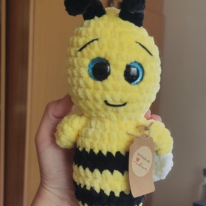 Amigurumi méhecske, Játék & Sport, Plüssállat & Játékfigura, Más figura, Horgolás, MESKA