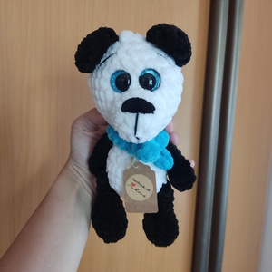 Horgolt kicsi panda, Játék & Sport, Plüssállat & Játékfigura, Maci, Horgolás, MESKA