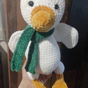 Amigurumi nagy kacsa - játék & sport - plüssállat & játékfigura - más figura - Meska.hu