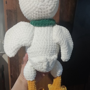 Amigurumi nagy kacsa - játék & sport - plüssállat & játékfigura - más figura - Meska.hu