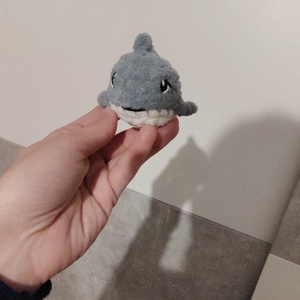 Horgolt cápa - játék & sport - plüssállat & játékfigura - más figura - Meska.hu