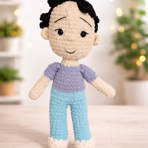 Amigurumi fiú - Meska.hu