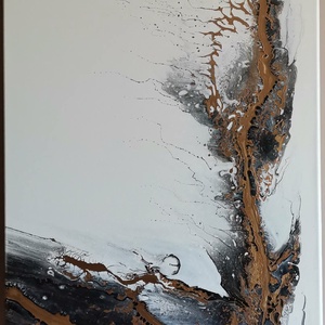 Fluid Art - művészet - festmény - akril - Meska.hu