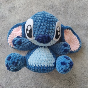 Horgolt Stitch Figura - játék & sport - plüssállat & játékfigura - plüss mesefigurák - Meska.hu