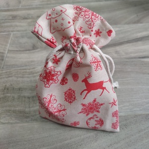 Karácsonyi ajándék zsák - karácsony - karácsonyi ajándékozás - karácsonyi ajándékcsomagolás - Meska.hu