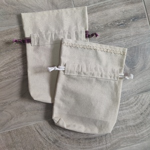 Karácsonyi arany csillogós ajándék zsák - Meska.hu