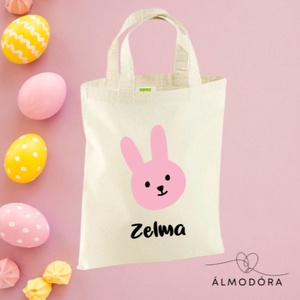 Tojásgyűjtő táska, csokigyűjtő táska, húsvéti táska, névre szóló, Táska & Tok, Kézitáska & válltáska, Kézitáska, Fotó, grafika, rajz, illusztráció, Decoupage, transzfer és szalvétatechnika, MESKA