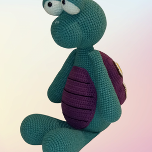 Horgolt teknősbéka - Meska.hu