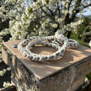 Esküvői Kutyapóráz DIY Készítő Csomag � szív mintás - Meska.hu