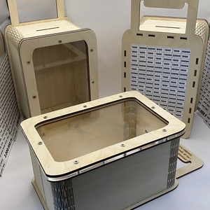 Bőrönd Persely, Otthon & Életmód, Dekoráció, Asztal és polc dekoráció, Persely, Famegmunkálás, MESKA