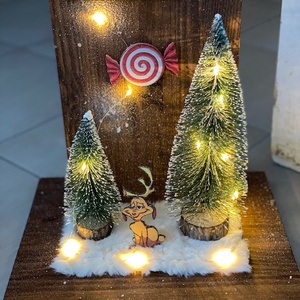 Grincs karácsonyi hazaváró állvány - 120 cm  - karácsony - karácsonyi kültéri dekoráció - Meska.hu