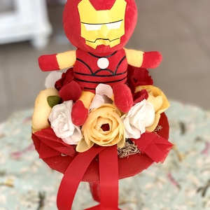 Szuperhős ballagási csokrok  - otthon & életmód - dekoráció - virágdísz és tartó - csokor & virágdísz - Meska.hu