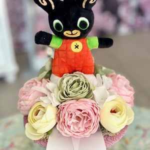 Bing nyuszi ballagási csokor  - Meska.hu