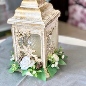 Lámpás mindenszenteki sírdísz - Meska.hu